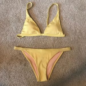 Yellow Bikini